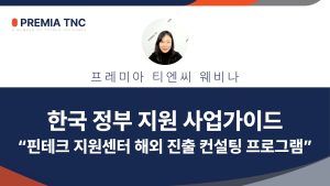 한국 정부 지원 사업 가이드 "핀테크 지원센터 해외 진출 컨설팅 프로그램"