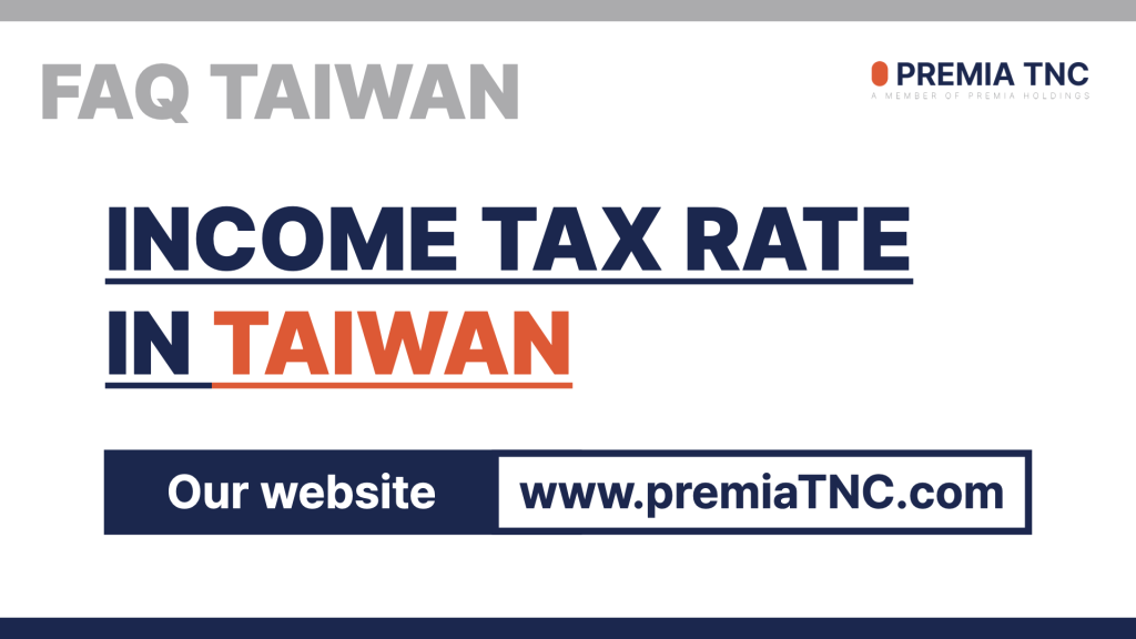 Income tax rate in Taiwan