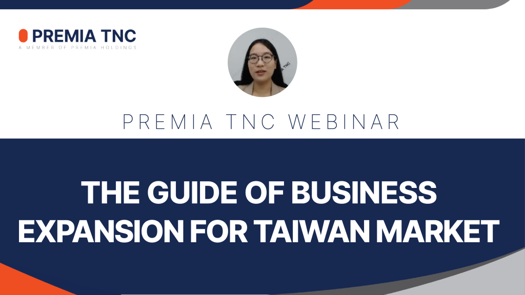 THE GUIDE OF BUSINESS EXPANSIONFOR TAIWAN MARKET