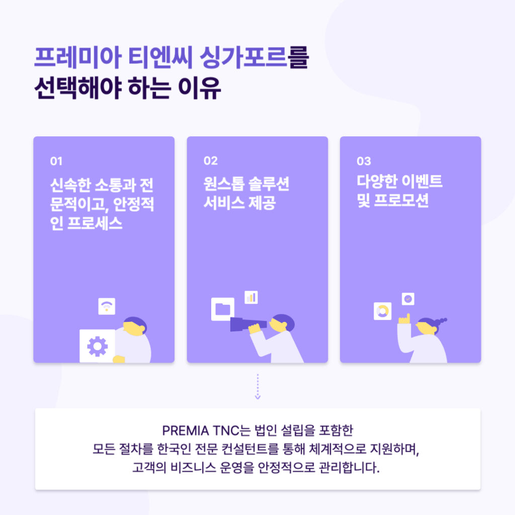 싱가포르 진출 파트너