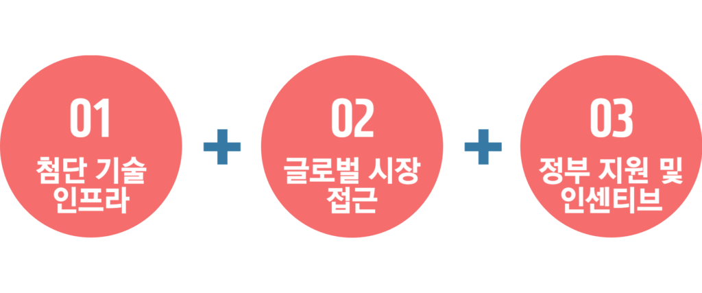 UAE 테콤 지역 인프라와 혜택