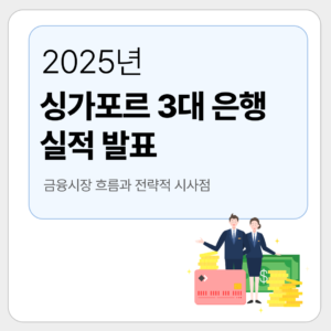 싱가포르 주요 은행 실적 발표