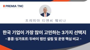 해외 법인 설립 전략