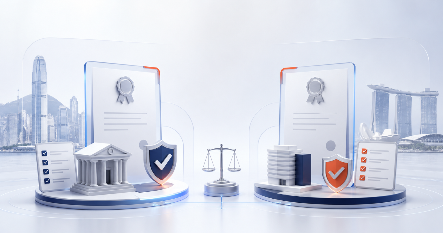 홍콩 tcsp 라이선스제도 싱가포르 csp 제도